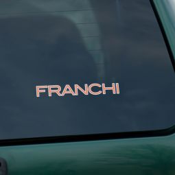Franchi Logo Decal, Orange