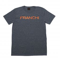 Franchi Logo Short Sleeve T-Shirt, Dark Heather